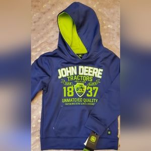 NWT John Deere kids hoodie, sz 8